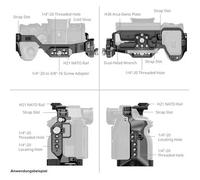 SmallRig 6028 Kit Avanzado de Jaula Hawke para Sony Alpha 7 V / 7R V / 7 IV