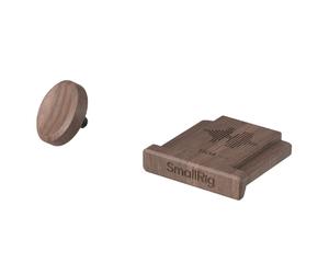 SmallRig 6239 Hot Shoe Cover for FUJIFILM Cameras, Walnut