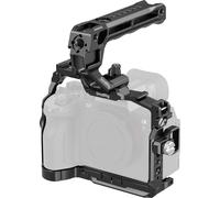 SmallRig 7R VI Jaula de liberación rápida "HawkLock" para Sony Alpha 7R VI con soportes para micrófonos y monitores, placa de liberación rápida Arca-Swiss 6702 Basic Cage Kit 6703