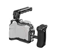 SMALLRIG A7 IV/A7S III Cage con Top Handle y Side Handle - 3669D | Kit Avanzado con HDMI Cable Clamp para Sony Alpha 7 IV/Alpha 7S III
