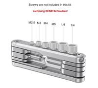 SmallRig AAK2213D Juego de herramientas plegable con destornilladores y llaves inglesas