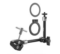 SmallRig Abrazadera de brazo mágico con tornillo de 1/4", soporte de teléfono para Magsafe y anillo adaptador magnético, brazo mágico integrado de 28 cm para iPhone, para Android, para cámaras de