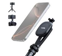 SMALLRIG AC-10 Soporte Magnético para iPhone 16/15/14/13/12, con Montura Cold Shoe y Rosca 1/4"-20, Inclinación 90° para Grabación - 5283