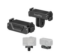 SMALLRIG Adaptador Magnético de Liberación Rápida para dji Osmo Action 6/Nano, 2 Piezas con Montura de 2 Pines y Rosca 1/4"-20 para Trípode/Palo Selfie - 5918