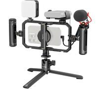 SmallRig 4704 Kit de vídeo todo en uno para creadores de teléfonos inteligentes Edición Quick Pro