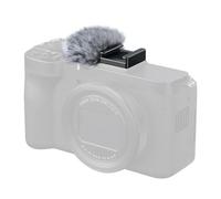 SMALLRIG Antiviento para Canon PowerShot V1, Adaptador de Zapata Fría con Manga para Reducción de Ruido, Compatible con Luces de Relleno y Micrófonos - 5989