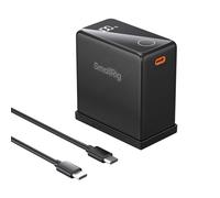 SMALLRIG Batería de Repuesto NP-F970, 10500 mAh, Carga USB-C PD de 36 W | Batería con pantalla OLED para Sony NP-F970 F750 F550, para monitor/luz de vídeo LED/videocámara, negro - 4469