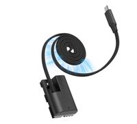 SMALLRIG Batería ficticia USB-C LP-E6P para Canon, cable magnético en | Cable de alimentación continua para Canon EOS R6 Mark III/II, R5 Mark II, R5, R5C, R6, R7, 5D Mark II/IV, 60D, 70D, 80D, 90D