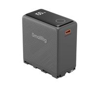 SMALLRIG Batería para NP-F970 7500mAh, Resistente a -40°C - 5729 | Carga Rápida Bidireccional PD 36W, Puertos Duales (USB-C+USB-A), Pantalla Táctil