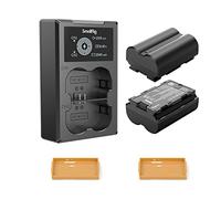 SMALLRIG Baterías para NP-W235 de Repuesto y Juego de Cargador, 2040mAh | 2 Pack, Pantalla LCD, para Fujifilm GFX 50S II,GFX 100S,para Fujifilm X-T4,VG-XT4,X-T5X-H2S - 3822