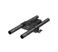 SmallRig Bottom Mount Plate with Dual 15mm Rod Clamp 5609