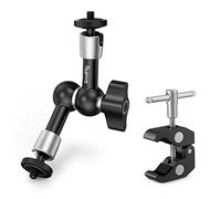 SMALLRIG Brazo Magico 5 Pulgadas con Super Clamp Pinza, Carga 2.5kg de Aleación de Aluminio para Monitor y luz LED - KBUM2730