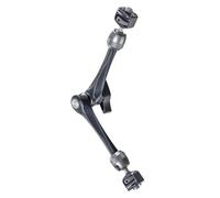 SMALLRIG Brazo Mágico con Roseta de 11", Soporte para Monitor de Cámara, Brazo Articulado con Tornillo de Ubicación de 1/4"-20 y 3/8"-16, Capacidad Máxima de Carga de 3 kg, Brazo de Fricción - 4900