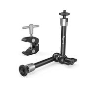 SMALLRIG Brazo mágico de 10 pulgadas con súper abrazadera, pinzas grandes para cangrejos, clip compatible con luz LED de monitor - KBUM2732