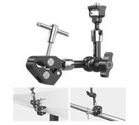 SMALLRIG Brazo mágico de 7 pulgadas con abrazadera en forma de cangrejo, brazo con tornillo de 1/4"-20 y pines retráctiles, para cámaras de acción, monitores, luces de vídeo y micrófonos - 5310