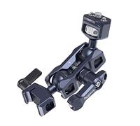 SMALLRIG Brazo Mágico de Rótula Doble con Tornillo de 1/4"-20 y NATO Clamp, Carga Máxima de 6kg, Solo 91g, Fabricado en Aleación de Aluminio y Acero Inoxidable - 3875