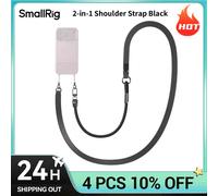 SmallRig BS-S1, correa de hombro 2 en 1, color negro, para iPhone 18 Pro / Pro Max / 17 Pro / Max, para Huawei, para Xiaomi, permite llevar el dispositivo sin usar las manos, modelo 6732. Shoulder Str