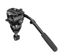 SMALLRIG Cabezal de vídeo Fluido Profesional con contrapeso de 6 Niveles | Carga máxima: 10 kg / 22.0lbs, base de cuenco φ75 mm, inclinación de 90°/-60°, panorámica de 360°, placa QR a presión para