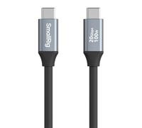 SMALLRIG Cable de Datos USB C a USB C de de 1,15 Pies/35 cm/13,8", Cable USB C 3.2 Gen 2x2 de 20 Gbps de Transferencia de Datos de Alta Velocidad, Compatible con Carga Rápida PD de 100 W - 4788