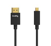 SMALLRIG Cable Micro a, Cable Ultrafino de 55 cm/1,8 Pies, Superflexible, Delgado, de Alta Velocidad, 4K, 60 Hz, HDR, 2.0, para GoPro Hero 7/6/5, para Sony A6600/A6400-3043