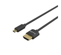 SMALLRIG Cable Micro a , Ultrafino, 35 cm, Súper Flexible, Delgado de Alta Velocidad, 4 K, 60 Hz, HDR 2.0, Compatible para GoPro Hero 7/6 / 5, para Sony A6600 / A6400 - 3042