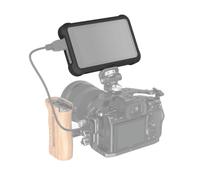 SMALLRIG - Kit de Jaula para Atomos Ninja V/Ninja V+, Viene con una Jaula de Monitor, un Parasol y una Funda de Silicona - 3788