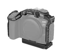 SMALLRIG Cage para Cámara Black Mamba Sólo para Canon EOS R6 Mark II, Placa de Liberación Rápida Incorporada para Tipo Arca, Jaula de Video para Cámara de Cine con Montura de Zapata - 4161