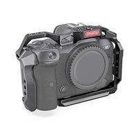 SMALLRIG Cage R5/R5 C/R6 con Zapata y Roscas 1/4"-20 - 2982B | Nueva Versión, Jaula Aleación Aluminio para Canon R5/R6/R5 C