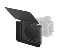 SmallRig Matte Box con abrazadera ajustable y kit VND con parasol de lente con bandera superior, para cámaras DSLR sin espejo, 67-82 mm ajustable -4411 Matte Box 4411