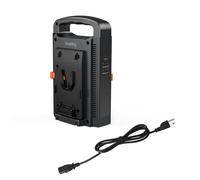 SMALLRIG Cargador de Batería de V Mount de Doble Canal, Cargador de Batería V-Mount/V-Lock para Batería de V Mount, se Adapta a Batería SMALLRIG V Mount VB50/VB99/VB99 Pro/VB155/VB212-4578