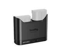 SMALLRIG Cargador de batería LP-E6P LP-E6NH LP-E6N LP-E6 para Canon, cargador de cámara de doble ranura de 2 h con puerto USB-C de 22,5 W, para Canon EOS R5 Mark II, R6 Mark II, R5, R6, R7, 5D Mark II