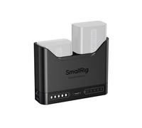 SMALLRIG Cargador NP-FW50 para Sony, Doble Ranura, USB-C 11W - 5493 | Carga 2h, para Sony A6000 A6100 A6300 A6400 ZV-E10 A7 A7S A7R A7SII A7RII A5000 A5100 ILCE-QX1