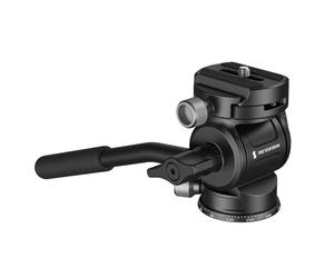 SMALLRIG CH3 Cabezal de Video, Cabezal de Trípode Fluido con Placa de Liberación Rápida para Arca Swiss/DSLR, Compatible con Giro de 360° e Inclinación de 90°/-70°, Carga Máxima de 3 kg/6,6 LB - 4936