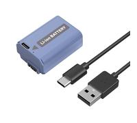 SMALLRIG Compatible con NP-FW50 1030mAh Batería de Cámara para Sony A7S II / A7R II/ZV-E10, Batería Recargable de Carga Rápida USB-C para SonyA7,A7S,A7R,A6400,A6500,A6300,A5000,A5100,A6000,RX10-4330
