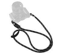 SMALLRIG Correa de Hombro para Cámara, Correa de Hombro Trenzada Ajustable con Junta Tórica y Almohadilla de Cuero para Cámara DSLR o sin Espejo, Negra - 4882