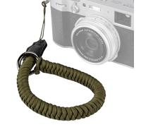 SMALLRIG Correa de Muñeca para Cámara, Correa de Mano Trenzada Universal para Cámara, Correa de Seguridad Ajustable Compatible con Cámaras DSLR o Sin Espejo, Verde - 5054