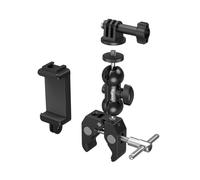SmallRig Crab-Shaped Super Clamp with Ballhead Magic Arm 4373