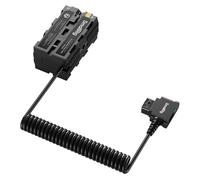 SMALLRIG D-Tap Batería Ficticia NP-F Doble Cara - 4884 | USB-C, Puerto CC, Pantalla LED, para Monitor y Transmisores