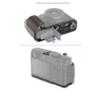 SmallRig EmpuÃ±adura de madera en forma de L para Fujifilm X100VI y X100V negro