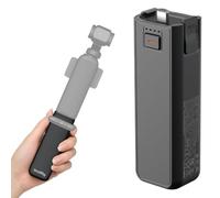 SMALLRIG Empuñadura con batería Osmo Pocket 4Pro/4/3 para dji, 5000 mAh Power Grip con Carga rápida de 20 W, conexión Directa de Audio para micrófono inalámbrico, para trípode/Palo Selfie - 5705