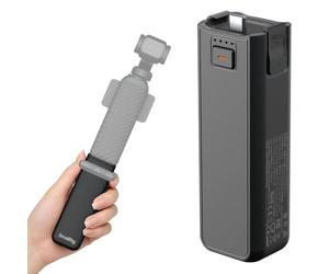 SMALLRIG Empuñadura con batería Osmo Pocket 4Pro/4/3 para dji, 5000 mAh Power Grip con Carga rápida de 20 W, conexión Directa de Audio para micrófono inalámbrico, para trípode/Palo Selfie - 5705