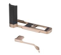 SMALLRIG Empuñadura en Forma de L para Panasonic LUMIX L10, con Agarre para el Pulgar y Soporte para Zapata, empuñadura Lateral ergonómica, Placa QR para Arca Swiss, Titanio - 6136
