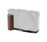 SMALLRIG Empuñadura en L de Madera para Panasonic LUMIX S9, Estilo Retro con Rosca 1/4"-20, Placa de Liberación Rápida para Arca, Compatible con Placa QR MFT y Trípodes - 5945