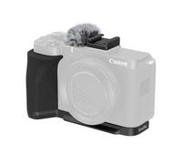 SMALLRIG Empuñadura en L para Canon PowerShot V1 con Antiviento, Agarre de Silicona Ergonómico, Rosca 1/4"-20 y Placa QR para Arca, para Trípodes y Mano - 5808