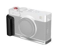 SMALLRIG Empuñadura L para FUJIFILM X-E5, Plata - 5447 | Placa QR para Arca, Roscas 1/4"-20, Diseño Ergonómico Silicona