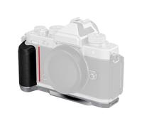 SMALLRIG Empuñadura L Silicona para Nikon Z f, Negro - 5706 | Placa QR para Arca, Agujero para Correa y Roscas 1/4"-20 para Trípodes