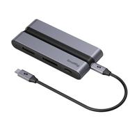 SMALLRIG Estación de Acoplamiento para Lector de Tarjetas CFexpress Tipo A 9 en 1 con USB 3.2 (Gen 2) de 10 Gbps, Lectores SD/TF/CFexpress Tipo A, Puertos USB-A/USB-C/HDMI/Gigabit Ethernet - 4663