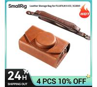SmallRig - Estuche de Cuero para FUJIFILM X-E5 / X100VI, Bolsa de Transporte con Cierre Magnético, Funda Protectora Compacta Brown