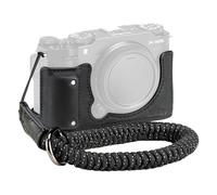 SMALLRIG Estuche de Cuero para FUJIFILM X-M5, Correa para la Muñeca, Material Genuino, Portátil y Protector (Negro) - 4879