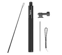 SMALLRIG Extended Invisible Selfie Stick for Insta360 X5, for DJI Osmo 360 | 120cm, with 2-Prong Mount para Insta360 X4/X3, para GoPro, para Ace Pro 2, para Action 6/5 Pro, con Stake, Lanyard - 6319